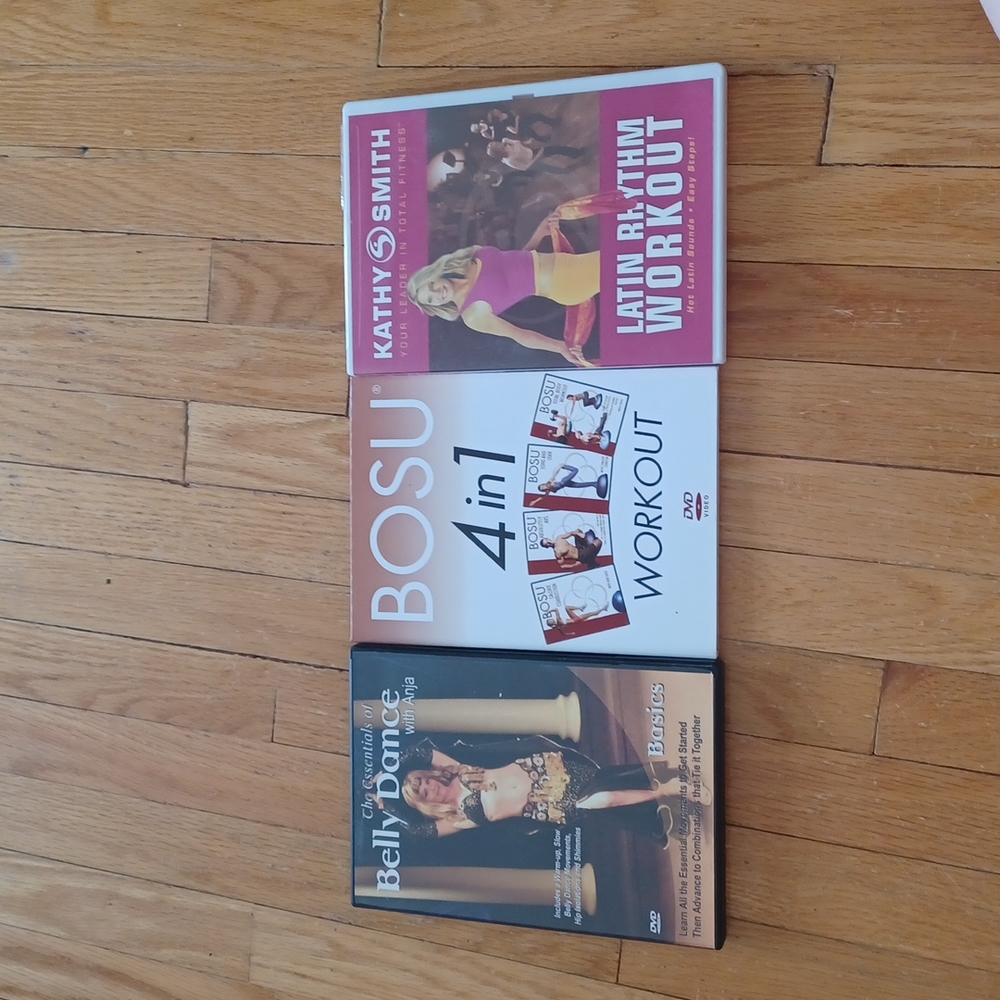 Lot of 3 Exercise DVDs